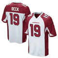 A.Cardinals #19 Carson Beck Player White Cardinal Home Game STECN Stitched Jerseys