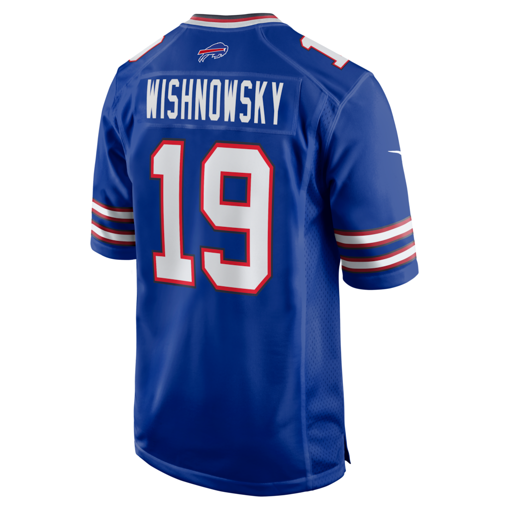STECN B.Bills #19 Mitch Wishnowsky Royal Team Game Jersey