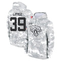 J.Jaguars #39 Cam Little Player Arctic Camo Salute to Service Hoodies Limited Game STECN Stitched Jerseys