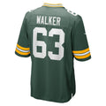 STECN GB.Packers #63 Rasheed Walker Green Game Player Jersey