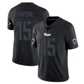 LA.Rams #15 Ty Simpson Player Black Impact Limited Home Game STECN Stitched Jerseys