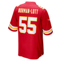 STECN KC.Chiefs #55 Omarr Norman-Lott Red Team Game Jersey