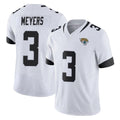 J.Jaguars #3 Jakobi Meyers Player White Vapor F.U.S.E. Limited Home Game STECN Stitched Jerseys