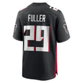 STECN A.Falcons #29 Jordan Fuller Black Team Game Jersey