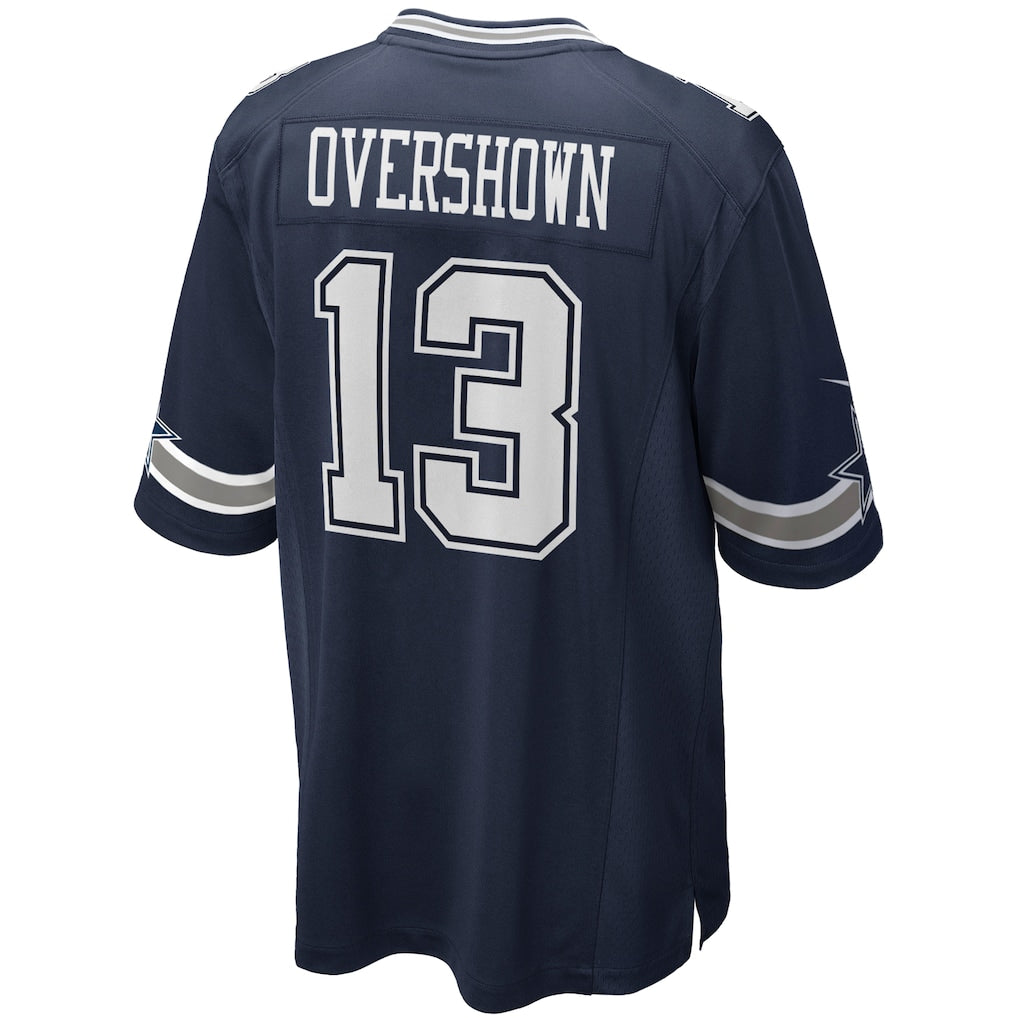 STECN D.Cowboys #13 DeMarvion Overshown Navy Game Jersey