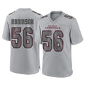 A.Cardinals #56 Darius Robinson Player Gray Atmosphere Fashion Home Game STECN Stitched Jerseys