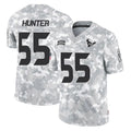 H.Texans #55 Danielle Hunter Player Arctic Camo Salute To Service Limited Game STECN Stitched Jerseys