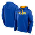 LA.Rams ## Rams Blank Player Royal Pullover Hoodie Limited Game STECN Stitched Jerseys