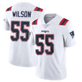 NE.Patriots #55 Jared Wilson Player White Vapor Untouchable Home Game STECN Stitched Jerseys