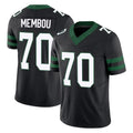 NY.Jets #70 Armand Membou Player Black Limited Legacy Vapor F.U.S.E. Home Game STECN Stitched Jerseys
