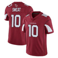 A.Cardinals #10 Josh Sweat Player Cardinal Vapor Limited Home Game  STECN Stitched Jerseys