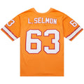 STECN TB.Buccaneers #63 Lee Roy Selmon Mitchell & Ness Orange 1976 Legacy Replica Jersey