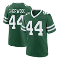 NY.Jets #44 Jamien Sherwood Player Green Legacy Home Game STECN Stitched Jerseys