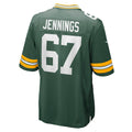 STECN GB.Packers #67 Donovan Jennings Green Game Jersey