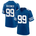IN.Colts #99 DeForest Buckner Player Royal Limited Home Game STECN Stitched Jerseys
