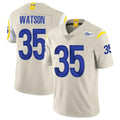 LA.Rams #35 Jaylen Watson Player Bone Limited Vapor Home Game STECN Stitched Jerseys
