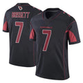 A.Cardinals #7 Jacoby Brissett Player Black Limited Color Rush Vapor Untouchable Home Game STECN Stitched Jerseys