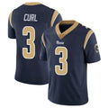 LA.Rams #3 Kam Curl Player Navy Limited Vapor Untouchable Home Game STECN Stitched Jerseys