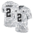 D.Cowboys #2 Cobie Durant Player Arctic Camo Salute to Service Limited Home Game STECN Stitched Jerseys