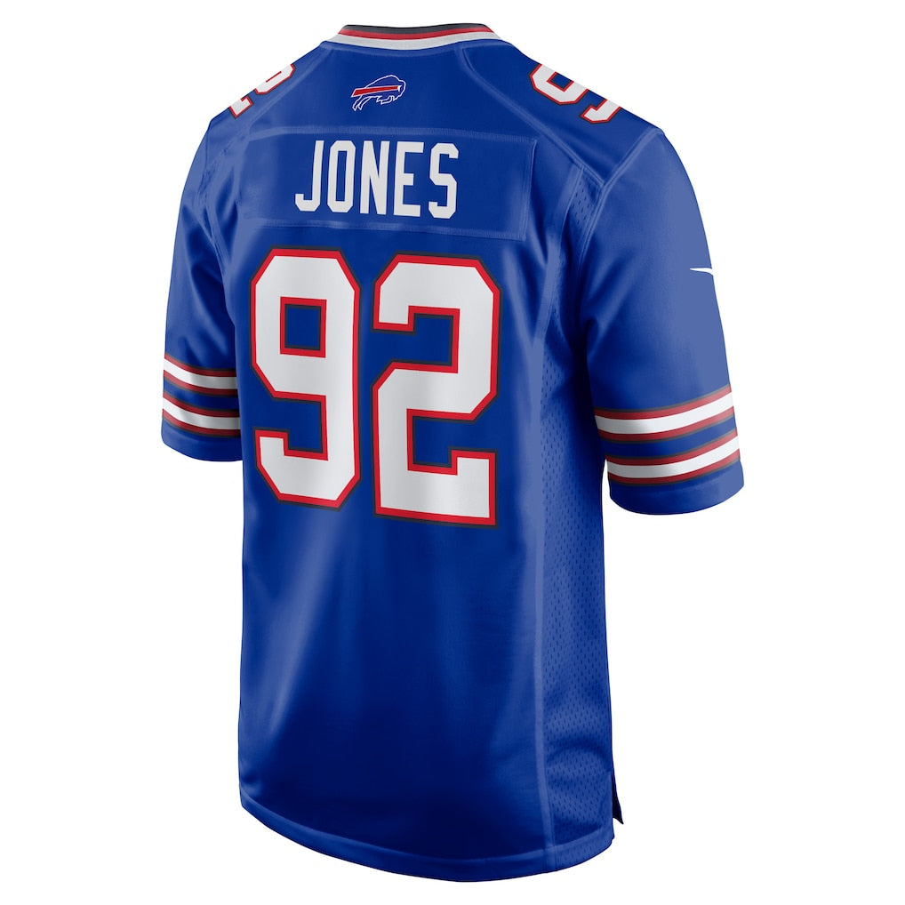 STECN B.Bills #92 DaQuan Jones Royal Game Player Jersey