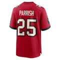 STECN TB.Buccaneers #25 Jacob Parrish Red Team Game Jersey