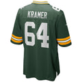 STECN GB.Packers #64 Jerry Kramer Green Team Retired Player Game Jersey