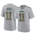 GB.Packers #11 Jayden Reed Player Gray Atmosphere Fashion Home Game STECN Stitched Jerseys