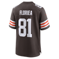 STECN C.Browns #81 Luke Floriea Brown Team Game Jersey
