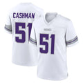 M.Vikings #51 Blake Cashman Player White Alternate Home Game STECN Stitched Jerseys