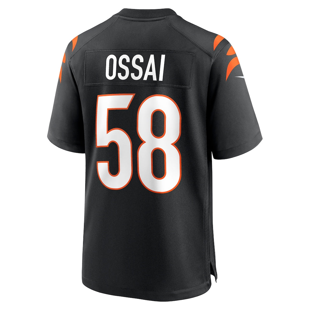 STECN C.Bengals #58 Joseph Ossai Black Game Jersey