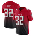 A.Falcons #32 Cash Jones Player Red Vapor Untouchable Limited Home Game STECN Stitched Jerseys