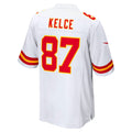 STECN KC.Chiefs #87 Travis Kelce White Player Game Jersey