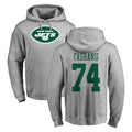 NY.Jets #74 Olu Fashanu Player Gray LOGO Pullover Hoodies Limited Game STECN Stitched Jerseys