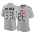 C.Browns #28 Emmanuel McNeil-Warren Player Gray Atmosphere Fashion Game STECN Stitched Jerseys