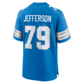 STECN D.Lions #79 Quinton Jefferson Blue Team Game Jersey
