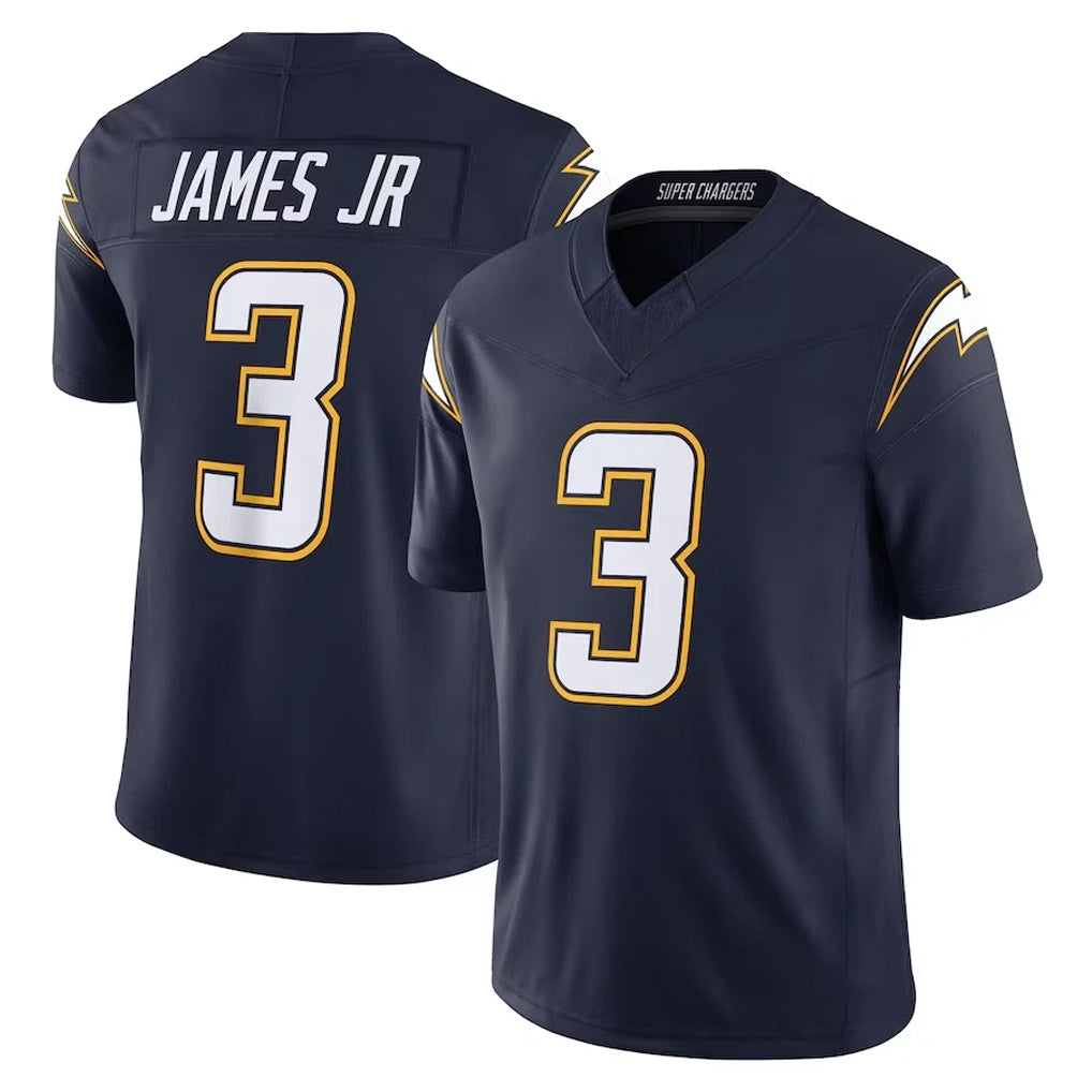 LA.Chargers #3 Derwin James Jr. Player Navy Vapor F.U.S.E. Limited Home Game STECN Stitched Jerseys