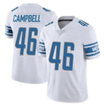 D.Lions #46 Jack Campbell Player White Limited Vapor Untouchable Home Game STECN Stitched Jerseys
