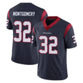 H.Texans #32 David Montgomery Player Navy Limited Vapor Untouchable Home Game STECN Stitched Jerseys