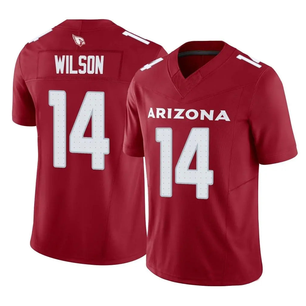 A.Cardinals #14 Michael Wilson Player Cardinal Vapor F.U.S.E. Limited Home Game STECN Stitched Jerseys