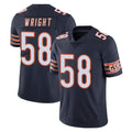 C.Bears #58 Darnell Wright Player Navy Vapor Untouchable Limited Home Game STECN Stitched Jerseys