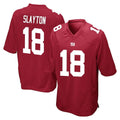 NY.Giants #18 Darius Slayton Player Red Home Game STECN Stitched Jerseys