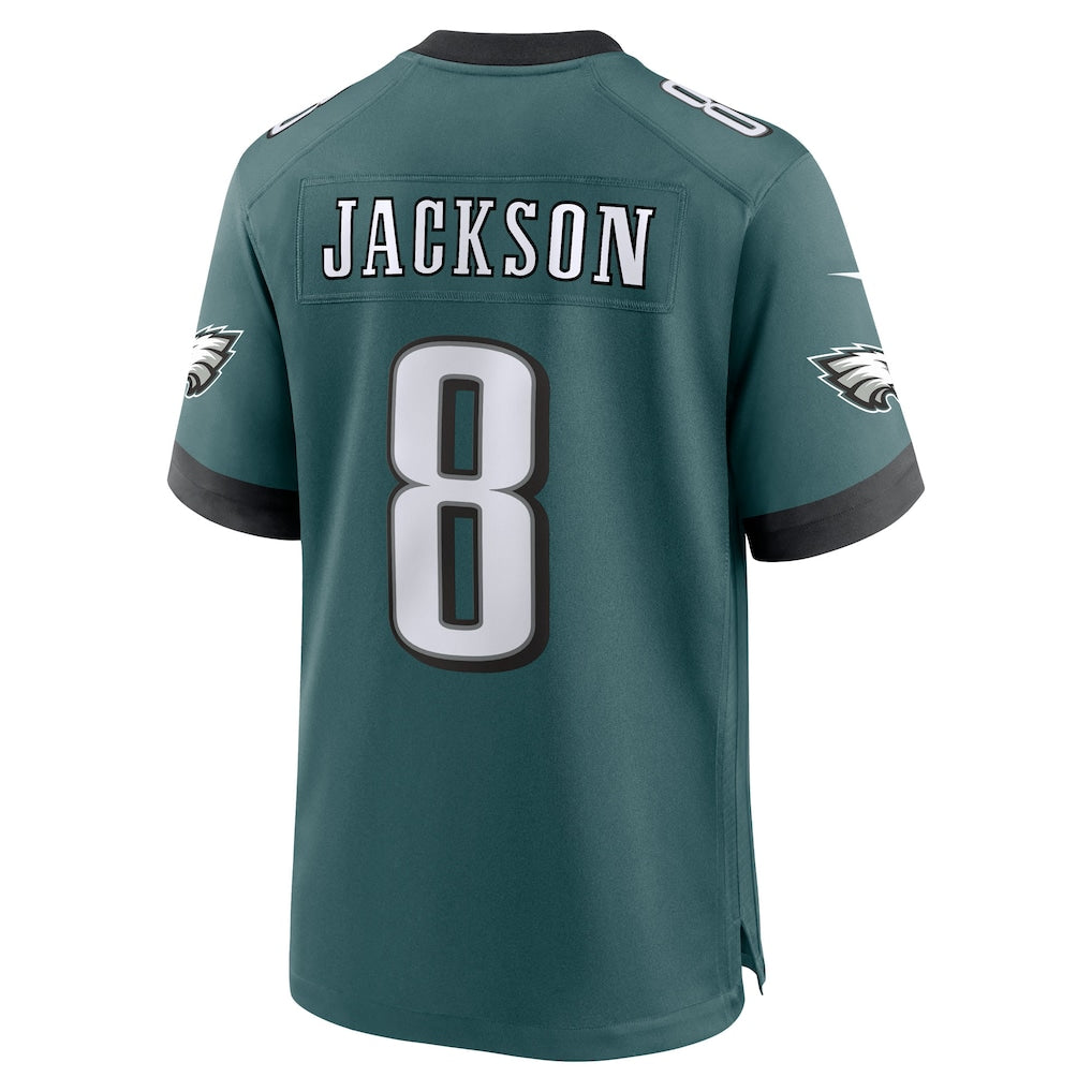 STECN P.Eagles #8 Adoree' Jackson Midnight Green Team Game Jersey