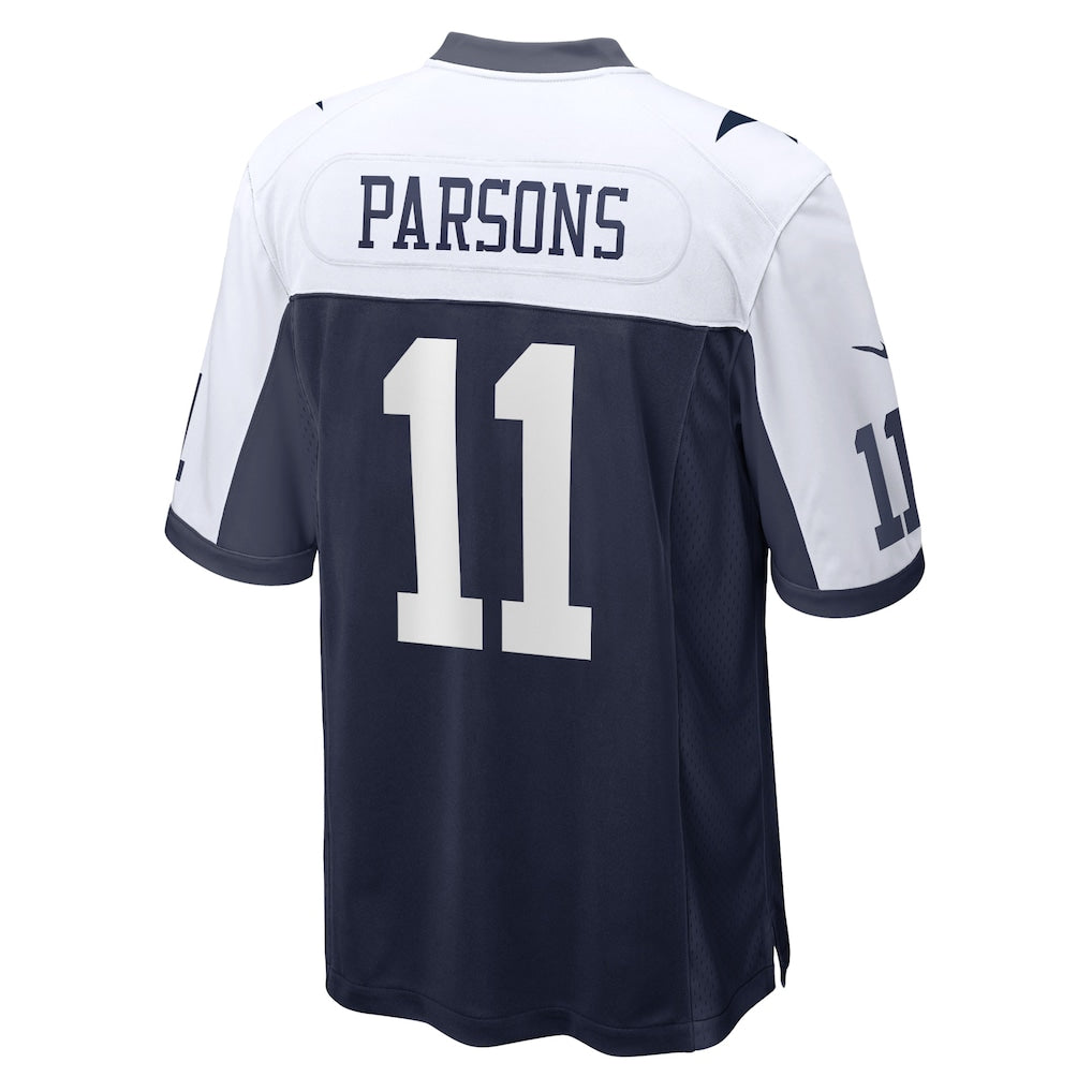 STECN D.Cowboys #11 Micah Parsons Navy Alternate Game Team Jersey