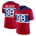 NY.Giants #98 DJ Reader Player Red Century Vapor F.U.S.E. Home Game STECN Stitched Jerseys