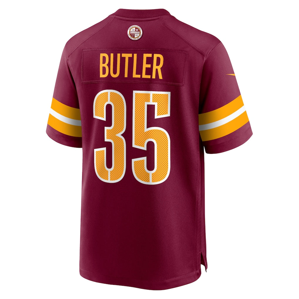STECN W.Commanders #35 Percy Butler Burgundy Player Game Jersey