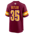 STECN W.Commanders #35 Percy Butler Burgundy Player Game Jersey