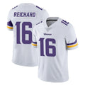 M.Vikings #16 Will Reichard Player White Limited Vapor Untouchable Home Game STECN Stitched Jerseys