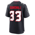 STECN H.Texans #33 Dare Ogunbowale Navy Team Game Jersey