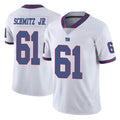 NY.Giants #61 John Michael Schmitz Jr. Player White Color Rush Home Game STECN Stitched Jerseys