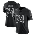 LV.Raiders #74 Kolton Miller Player Black Limited Black Impact Home Game STECN Stitched Jerseys
